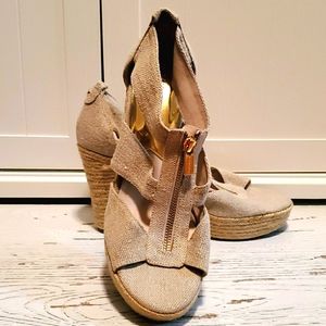 Michael kors Canvas Wedges
